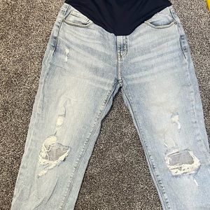 Pink Blush Maternity Jeans Straight Leg